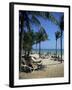 Tourists on the Beach, Playa Del Carmen, Mayan Riviera, Mexico, North America-Nelly Boyd-Framed Photographic Print