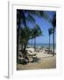 Tourists on the Beach, Playa Del Carmen, Mayan Riviera, Mexico, North America-Nelly Boyd-Framed Photographic Print