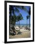 Tourists on the Beach, Playa Del Carmen, Mayan Riviera, Mexico, North America-Nelly Boyd-Framed Photographic Print