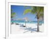 Tourists on the Beach-null-Framed Photographic Print