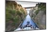 Tourists on the Bow of a Small Cruise Ship Being Pulled by a Tug-Eleanor-Mounted Photographic Print