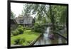 Tourists on the Canal at Giethorn, Holland, Europe-James Emmerson-Framed Photographic Print