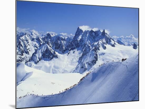 Tourists on Volcan Poas-Gavin Hellier-Mounted Photographic Print