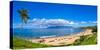 Tourists on Wailea Beach in Wailea Area of Maui, Hawaii, USA-null-Stretched Canvas