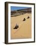 Tourists Set Out on Quad Bikes to Explore Magnificent Desert Scenery of Hartmann's Valley, Nambia-Nigel Pavitt-Framed Photographic Print