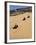 Tourists Set Out on Quad Bikes to Explore Magnificent Desert Scenery of Hartmann's Valley, Nambia-Nigel Pavitt-Framed Photographic Print