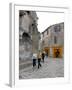Tourists Shopping in Les Baux de Provence, France-Lisa S. Engelbrecht-Framed Photographic Print