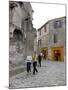 Tourists Shopping in Les Baux de Provence, France-Lisa S. Engelbrecht-Mounted Photographic Print