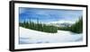 Tourists Skiing on a Snow Covered Landscape, Telluride, San Miguel County, Colorado, USA-null-Framed Photographic Print