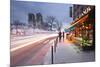 Tourists Stop to Photograph Notre Dame De Paris Cathedral at Dawn, Paris, France, Europe-Julian Elliott-Mounted Photographic Print