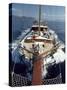 Tourists Sunbathing on Deck of Gulet, Turkey, Eurasia-Adam Woolfitt-Stretched Canvas