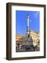 Tourists Take a Break Beneath a Column, Rome, Lazio, Italy, Europe-Eleanor Scriven-Framed Photographic Print