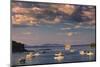 Tourists Take Evening Cruise aboard the Four-Masted Schooner, Margaret Todd-Jon Hicks-Mounted Photographic Print