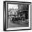 Tourists Take in the Scenery Via Horse-Drawn Carriage on Royal Street in New Orleans-null-Framed Photographic Print