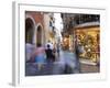 Tourists, Taormina, Sicily, Italy, Europe-Vincenzo Lombardo-Framed Photographic Print