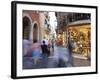 Tourists, Taormina, Sicily, Italy, Europe-Vincenzo Lombardo-Framed Photographic Print