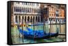 Tourists Travel on Gondolas at Canal-Alan64-Framed Stretched Canvas