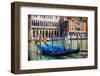 Tourists Travel on Gondolas at Canal-Alan64-Framed Photographic Print