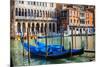 Tourists Travel on Gondolas at Canal-Alan64-Mounted Photographic Print