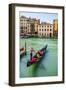 Tourists Travel on Gondolas at Canal-Alan64-Framed Photographic Print