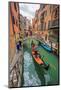 Tourists Travel on Gondolas at Canal-Alan64-Mounted Photographic Print