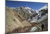 Tourists Trek in Winter, Hemis National Park, Ladakh, India, Asia-Peter Barritt-Mounted Photographic Print