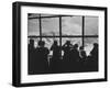 Tourists Viewing the Alps-James Burke-Framed Photographic Print