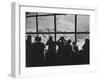 Tourists Viewing the Alps-James Burke-Framed Photographic Print