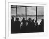 Tourists Viewing the Alps-James Burke-Framed Photographic Print
