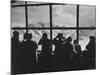 Tourists Viewing the Alps-James Burke-Mounted Photographic Print