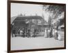 Tourists Visiting Central Park Menagerie-null-Framed Photographic Print