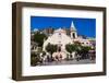 Tourists Visiting Church of St. Joseph in Piazza Ix Aprile-Matthew Williams-Ellis-Framed Photographic Print