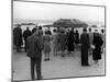 Tourists Visiting Coastal Areas Where Seals Congregate on Monterey Peninsula-Peter Stackpole-Mounted Photographic Print