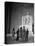 Tourists Visiting Lincoln Memorial-Thomas D^ Mcavoy-Stretched Canvas