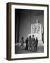 Tourists Visiting Lincoln Memorial-Thomas D^ Mcavoy-Framed Photographic Print