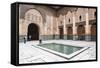 Tourists Visiting Medersa Ben Youssef-Matthew Williams-Ellis-Framed Stretched Canvas