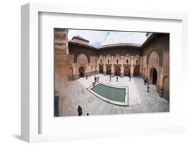 Tourists Visiting Medersa Ben Youssef-Matthew Williams-Ellis-Framed Photographic Print