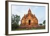 Tourists Waiting for Sunset on a Temple, Bagan (Pagan), Myanmar (Burma), Asia-Christian Kober-Framed Photographic Print