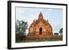 Tourists Waiting for Sunset on a Temple, Bagan (Pagan), Myanmar (Burma), Asia-Christian Kober-Framed Photographic Print