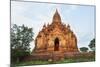 Tourists Waiting for Sunset on a Temple, Bagan (Pagan), Myanmar (Burma), Asia-Christian Kober-Mounted Photographic Print