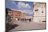 Tourists Walking by the Basilica Notre Dame De Fourviere, Lyon, Rhone-Alpes, France, Europe-Julian Elliott-Mounted Photographic Print