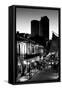 Tourists walking in the street, Bourbon Street, French Quarter, New Orleans, Louisiana, USA-null-Framed Stretched Canvas