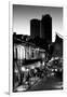 Tourists walking in the street, Bourbon Street, French Quarter, New Orleans, Louisiana, USA-null-Framed Premium Photographic Print