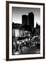 Tourists walking in the street, Bourbon Street, French Quarter, New Orleans, Louisiana, USA-null-Framed Photographic Print