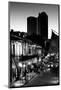 Tourists walking in the street, Bourbon Street, French Quarter, New Orleans, Louisiana, USA-null-Mounted Photographic Print