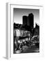 Tourists walking in the street, Bourbon Street, French Quarter, New Orleans, Louisiana, USA-null-Framed Photographic Print