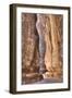 Tourists Walking Through the Siq, Petra, Jordan, Middle East-Richard Maschmeyer-Framed Photographic Print