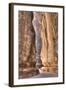 Tourists Walking Through the Siq, Petra, Jordan, Middle East-Richard Maschmeyer-Framed Photographic Print