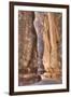 Tourists Walking Through the Siq, Petra, Jordan, Middle East-Richard Maschmeyer-Framed Photographic Print