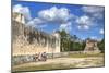 Tourists with Guide, the Grand Ball Courrt (Gran Juego De Pelota), Chichen Itza-Richard Maschmeyer-Mounted Photographic Print